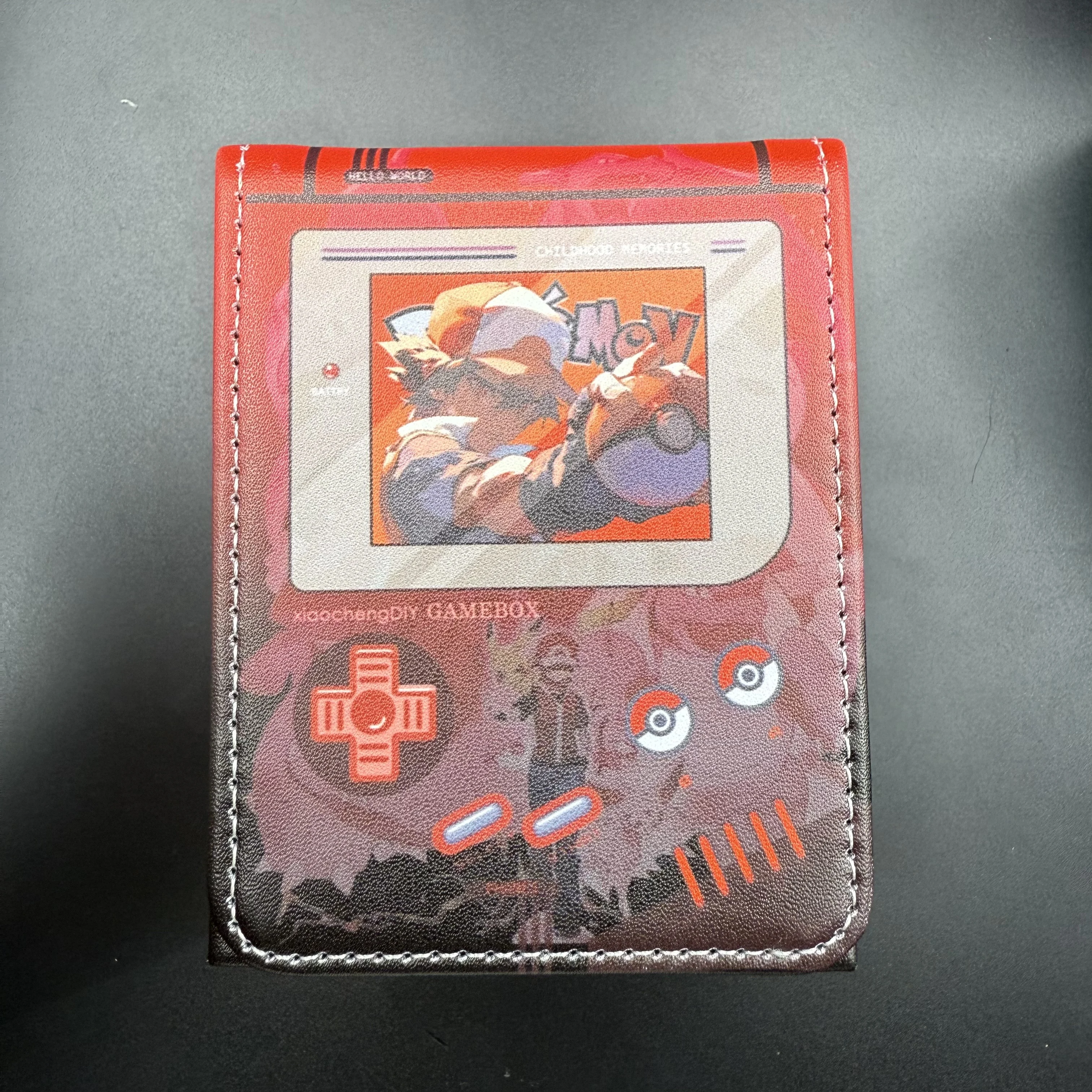 novo-desenho-animado-diy-auto-feito-treinador-ptcg-cinza-ketchum-caixa-de-armazenamento-de-cartao-ws-opcg-ptcg-poke-bola-couro-caixa-de-armazenamento-de-cartao-magnetico