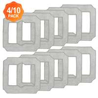 4/10pcs Mopping Pads For ECOVACS For WINBOT MINI Automatic Window Cleaner Rags Home Improvement Cleaning Tools Accessories