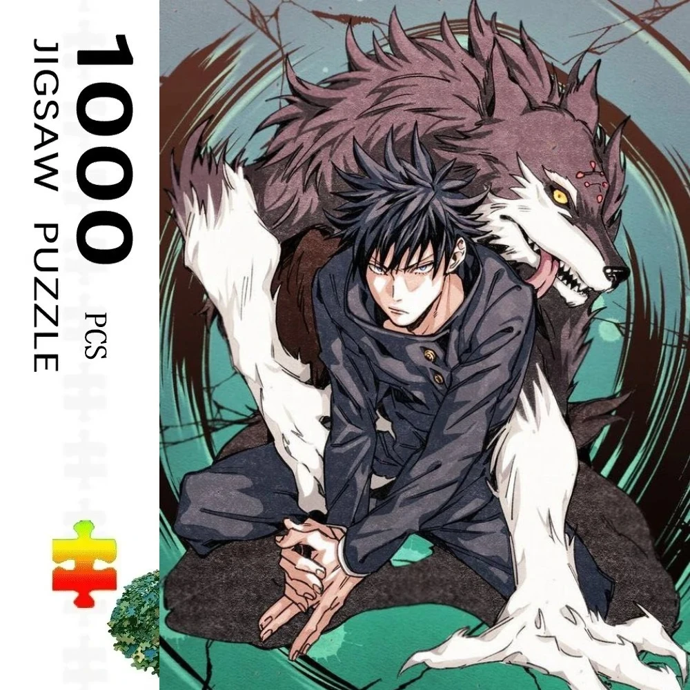 

Пазлы для взрослых Jujutsu Kaisen (500/1000 элементов) – для взрослых и всей семьи, с крупными деталями, портативные, для увлекательной игры