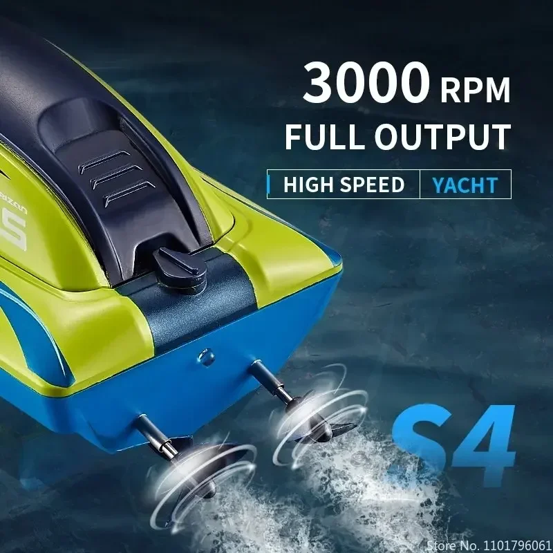 15 km/h Dual Motor Waterproof 2.4G RC Boat High-speed Boat Summer Outdoor Water Remote Control Ship Toy Gift for Boys Child Girls