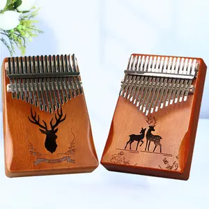 Lydesy Kalimba Thumb Piano kit 17Keys Manual Tuned Calimba Portable Finger Piano Birthday Festival Gifts For Kids Adult beginner