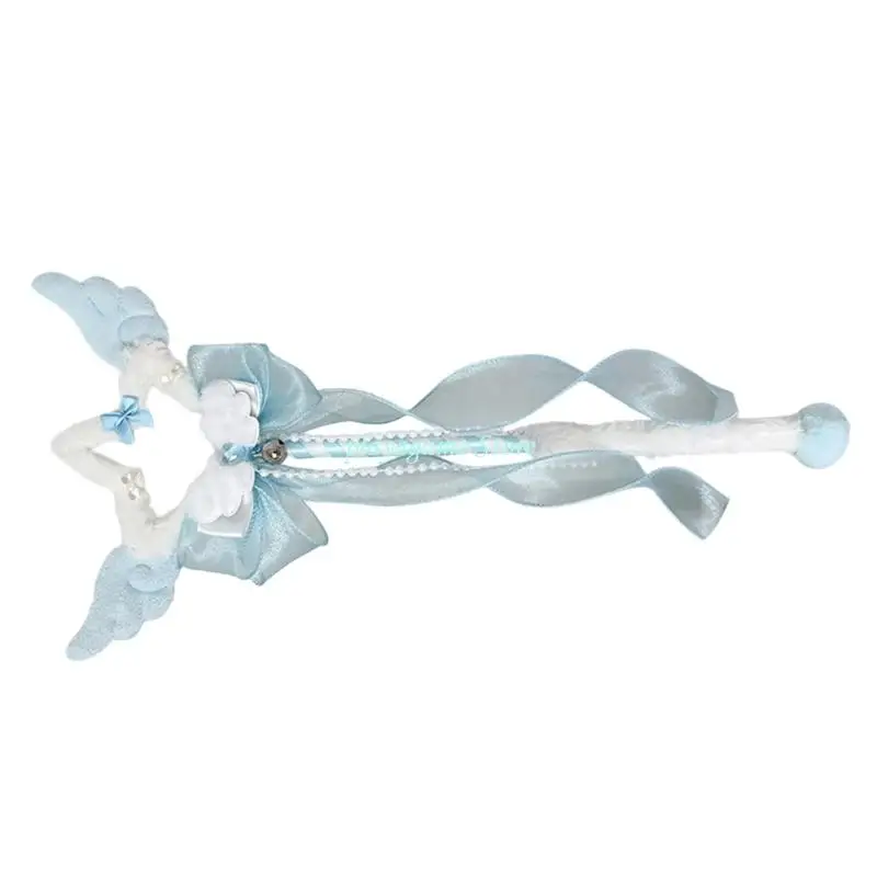 Y88A 천사 마법의 완드 요정 완드 스타 완드 공주 천사 완드 할로윈 생일 파티 웨딩 크리스마스 코스프레