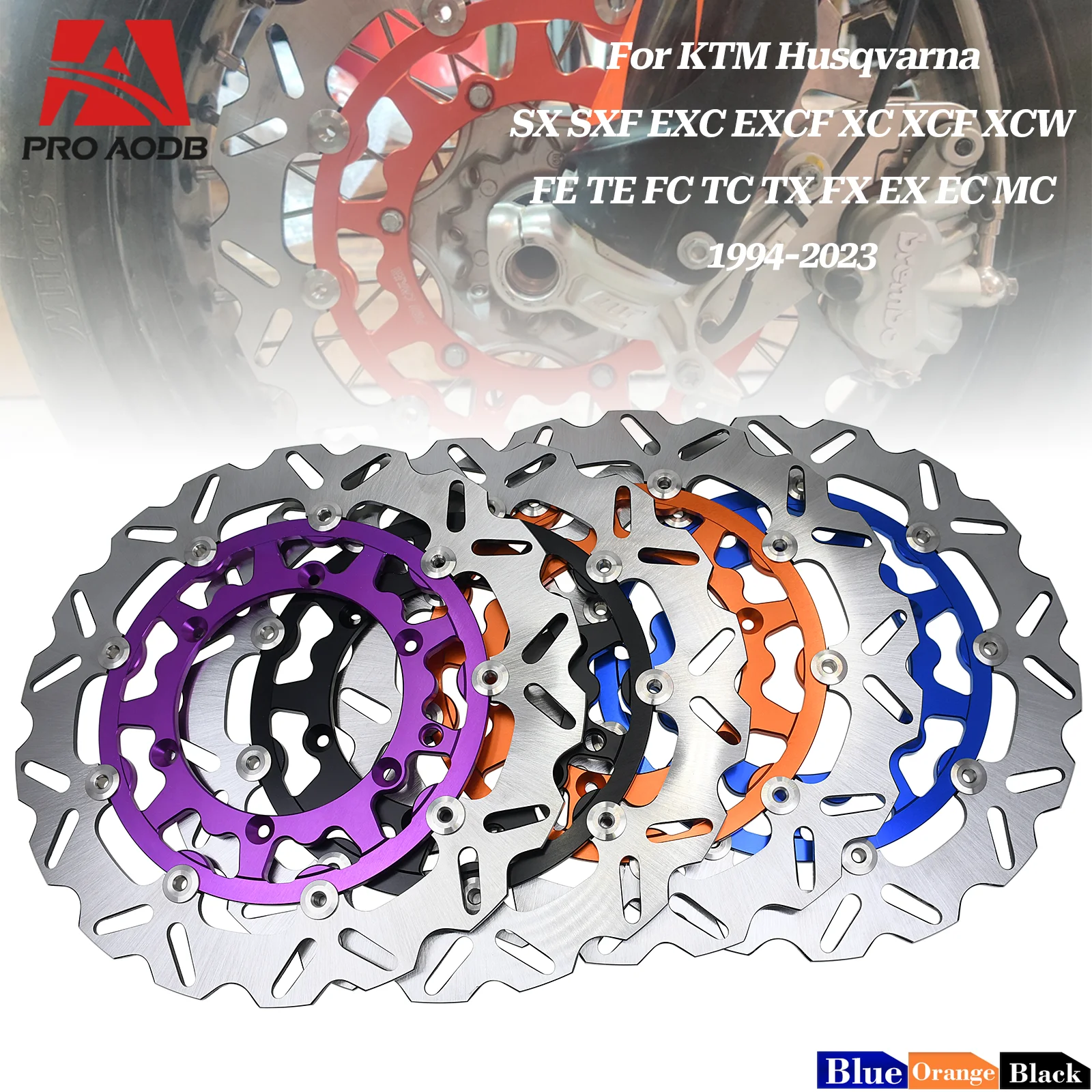 Motocross 320MM Front Floating Brake Disc Rotor For KTM 125 200 250 300 350 400 450 500 XC XCF XCW SX SXF EXC EXCF For Husaberg