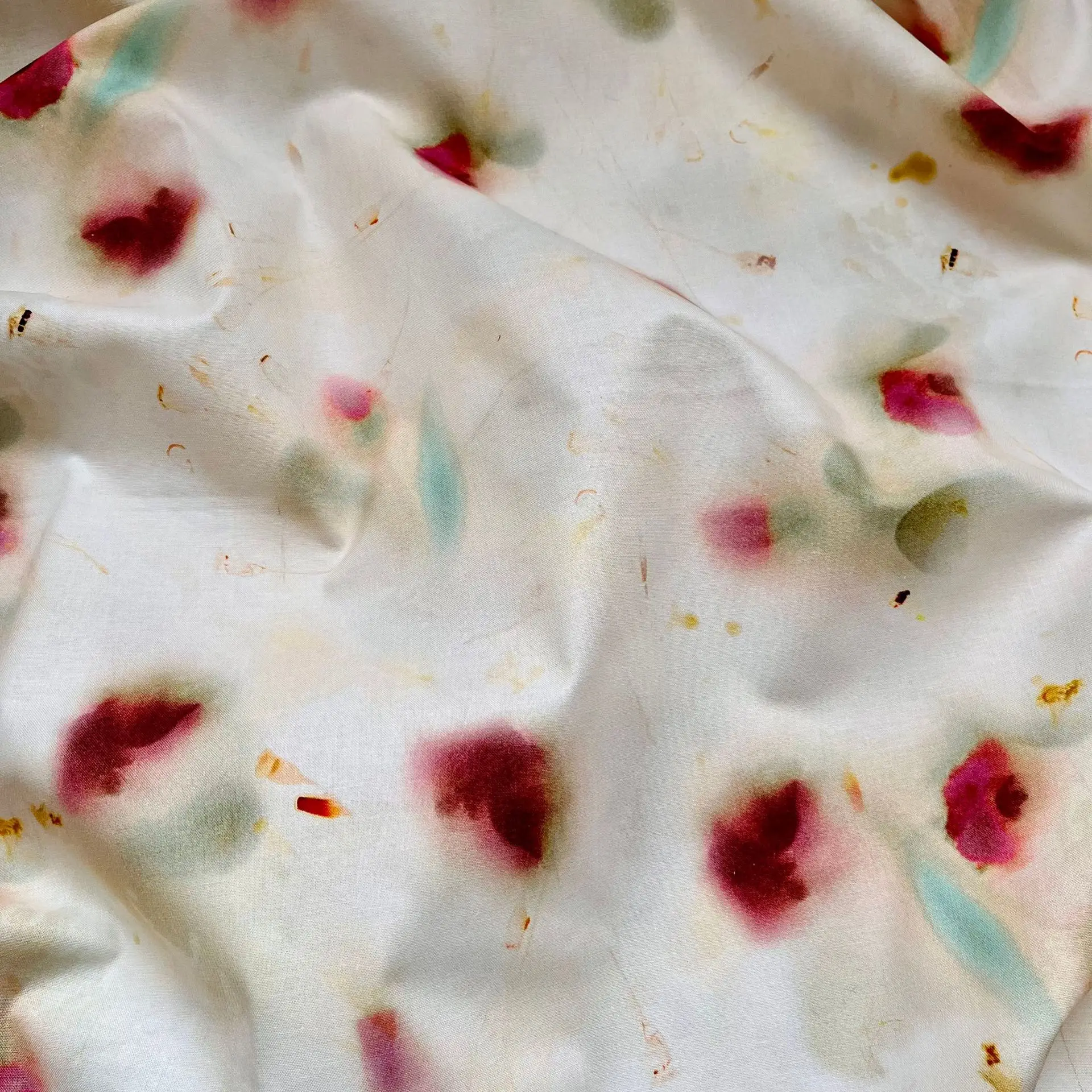 Cotton 20 and Linen Fabric Digital Printed Shirt Clothing