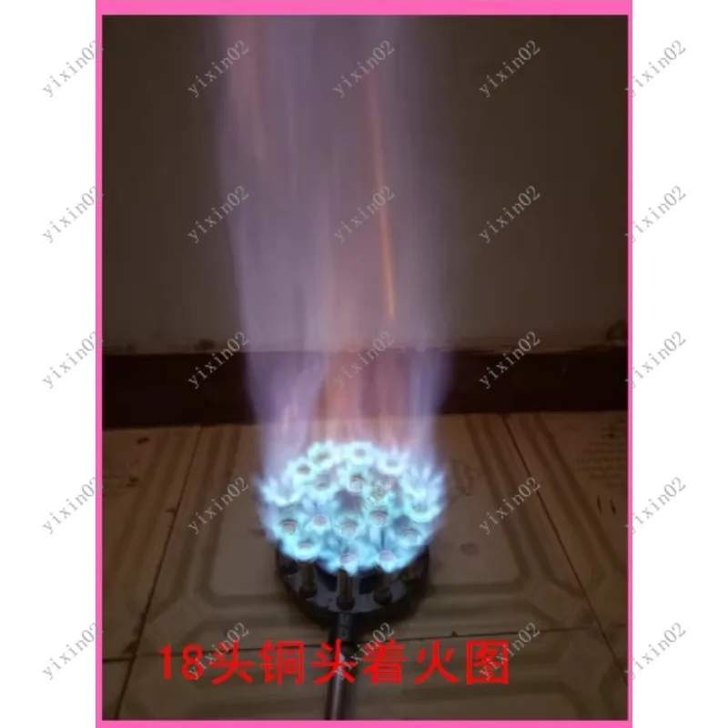 Commercial Kitchen High Pressure Single Stove Head Burner for Liquefied Gas & Natural Gas Essential Equipment for Catering