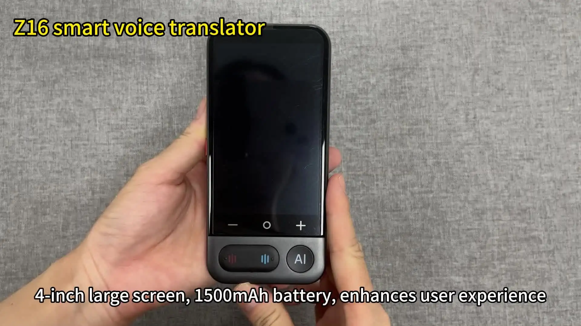 Z16 Portable Smart Translator Machine AI Office Precise Instant