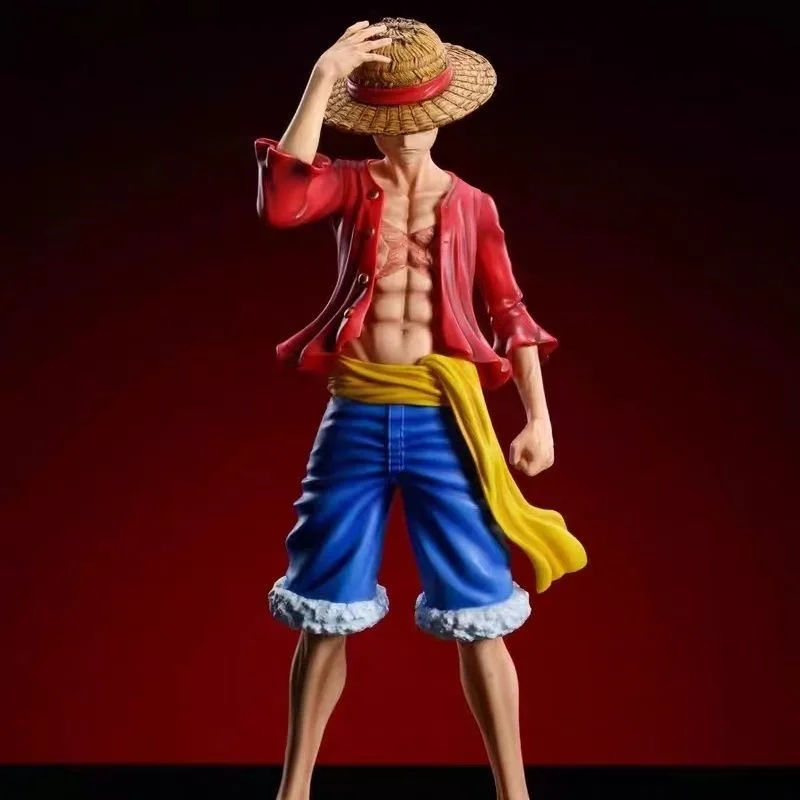 Luffy Aparecendo Action Figure Anime, Estátua em Pé, Modelo PVC, Coleção Estatueta, Presentes Enfeites Toy, 2 Anos Depois, 3D2Y