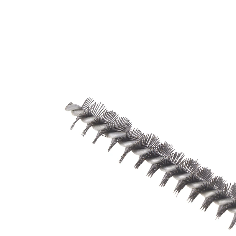 1PC Chimney Cleaning Brush For Pipe Cleaning Polishing 10-50mm Threaded Wire Brush Metal Handle Stainless Steel Brush