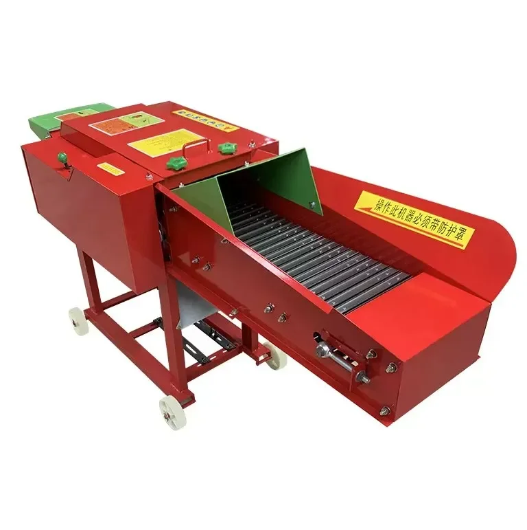 Multifunctional silage shredder chopper machine / Animal feed straw chopper / Farm hay grass chaff cutter grinder machine