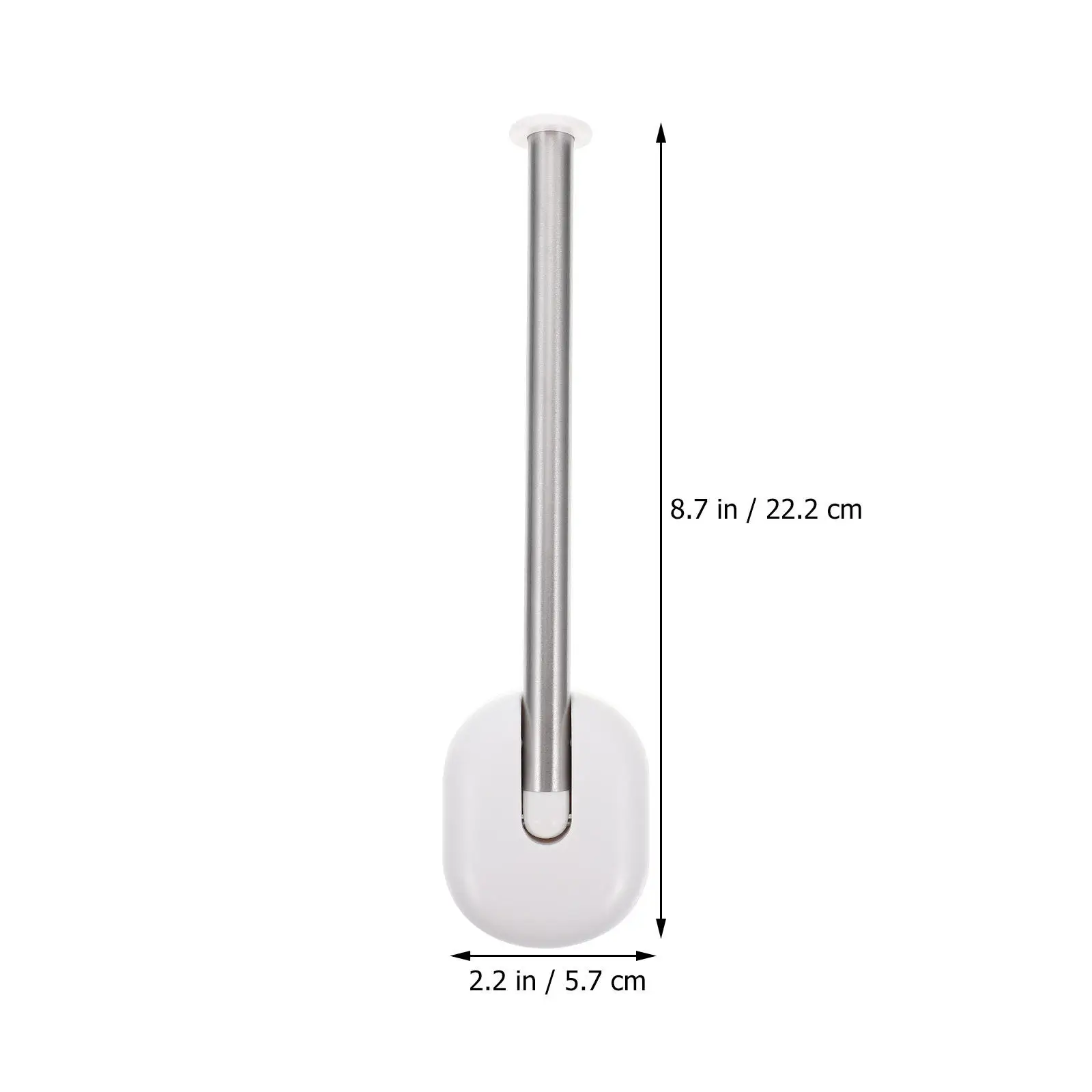 Stainless Steel Wall Mount Clothes Hanger Holder Stacker Storage Rack for Hangers No Hole Adhesive Design Home Closet Laundry