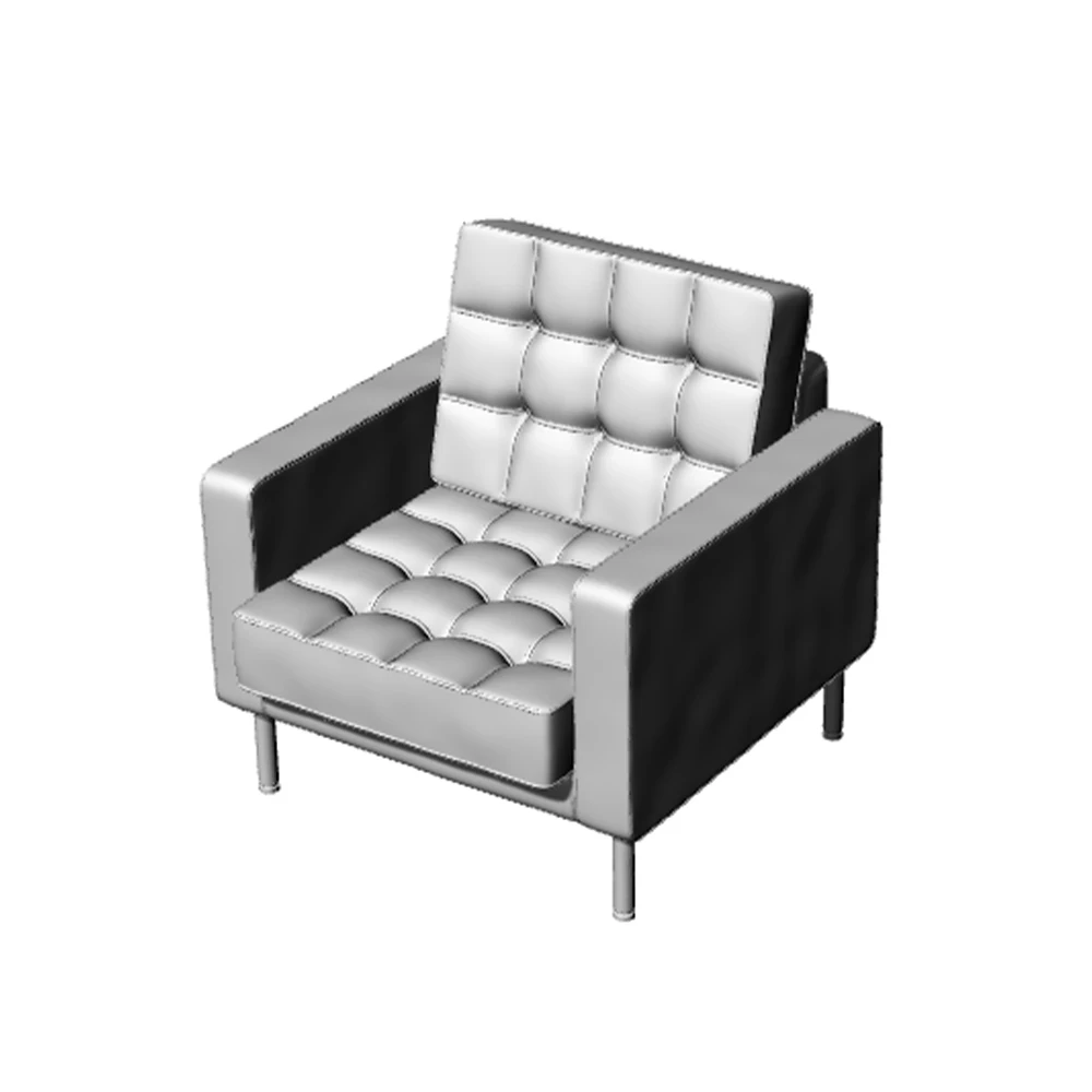 Yao's Studio LYT252 1/87 1/72 1/64 HO Train Divano singolo Poltrona Figura Mobili