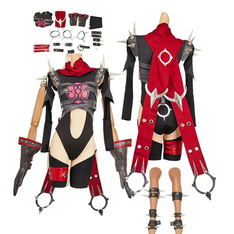 

Fantasia Susan Cosplay Storm Costume Invisible Fantasia Woman Jumpsuit Gloves Scarf Outfits Halloween Carnival Party Suit