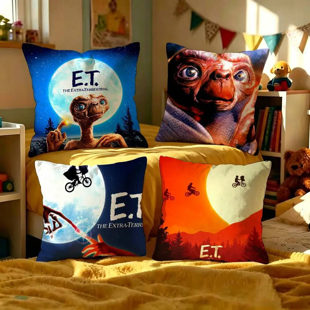 The Extra-terrestrial Ufo E.t. Movie Cushion Cover Decorative Pillow Sofa Home Decor case pillow cases