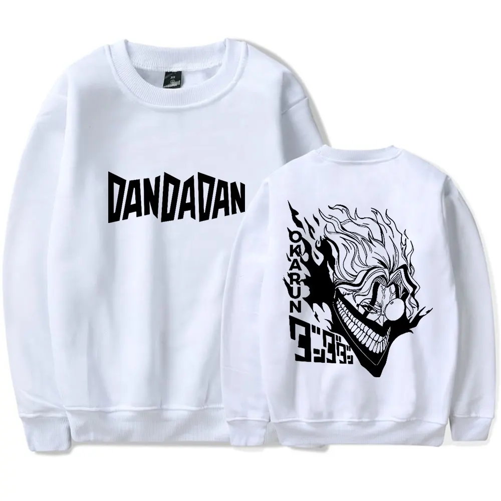 Dandadan Merch Anime Okarun Merch Crewneck Sweatshirts Cosplay Women Men Fashion Long Sleeve Outwear Hoodie