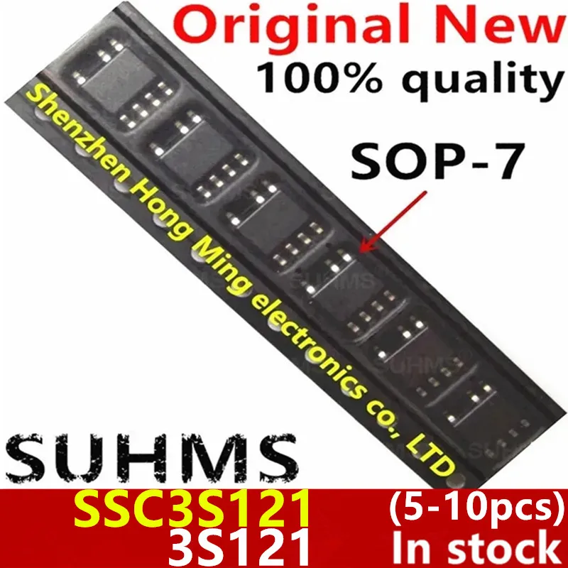 (5-10piece)100% New 3S121 SSC3S121 sop-7 Chipset