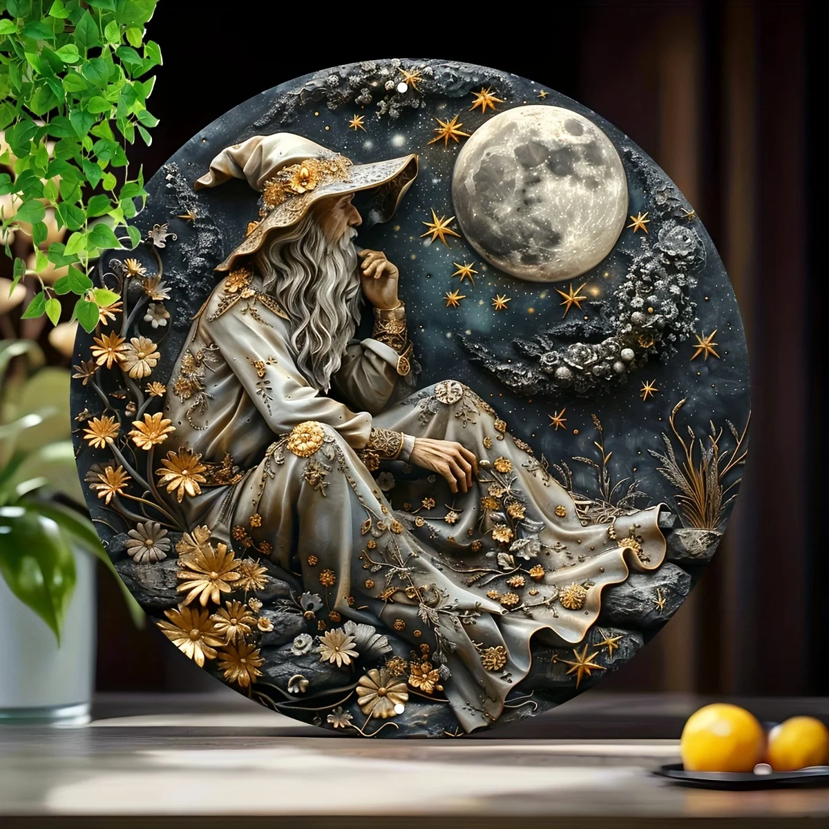 Vintage Artistic Wall Decoration- Suitable for Indoor and Outdoor Walls in Restaurants, Cafes, Man Caves, Bars, Offices, Garages