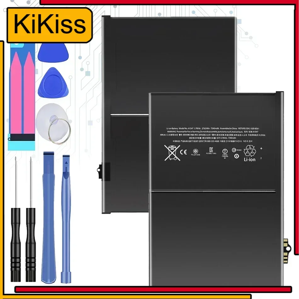 

pad6 7340mAh Replacement Battery For Apple iPad 6 Air 2 iPad6 Air2 A1547 A1566 A1567