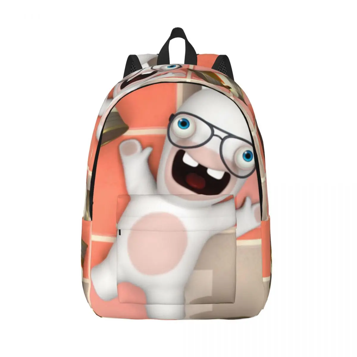 Birthday Gift Food Multi Compartment College Bag R-Rabbids Invasion Snack Storage For Men Kid Knapsack Picnic