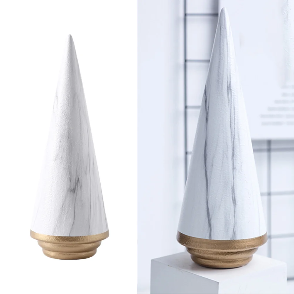 

Ceramic Christmas Tree Statues Decoration Great Crafts for Home Office Car Party Size L White Ceramic Christmas Tree