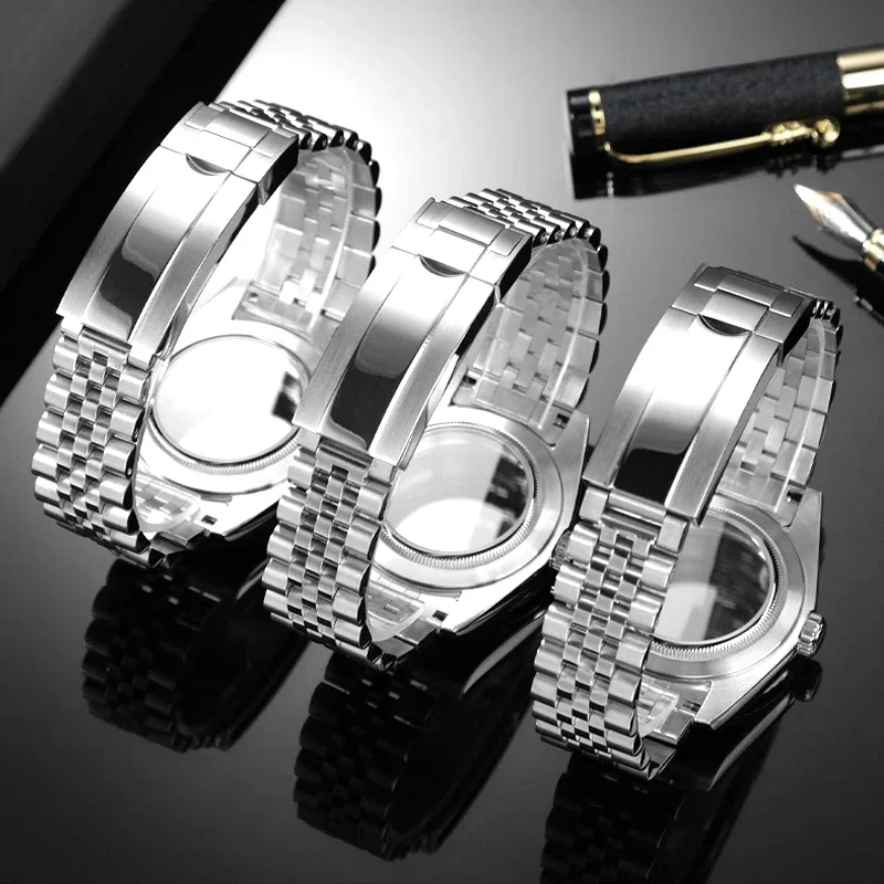

Dog tooth Style 36mm 40mm NH34 NH35 NH36 NH38 ETA2824 PT5000 Watch Case Waterproof Sapphire Crysta