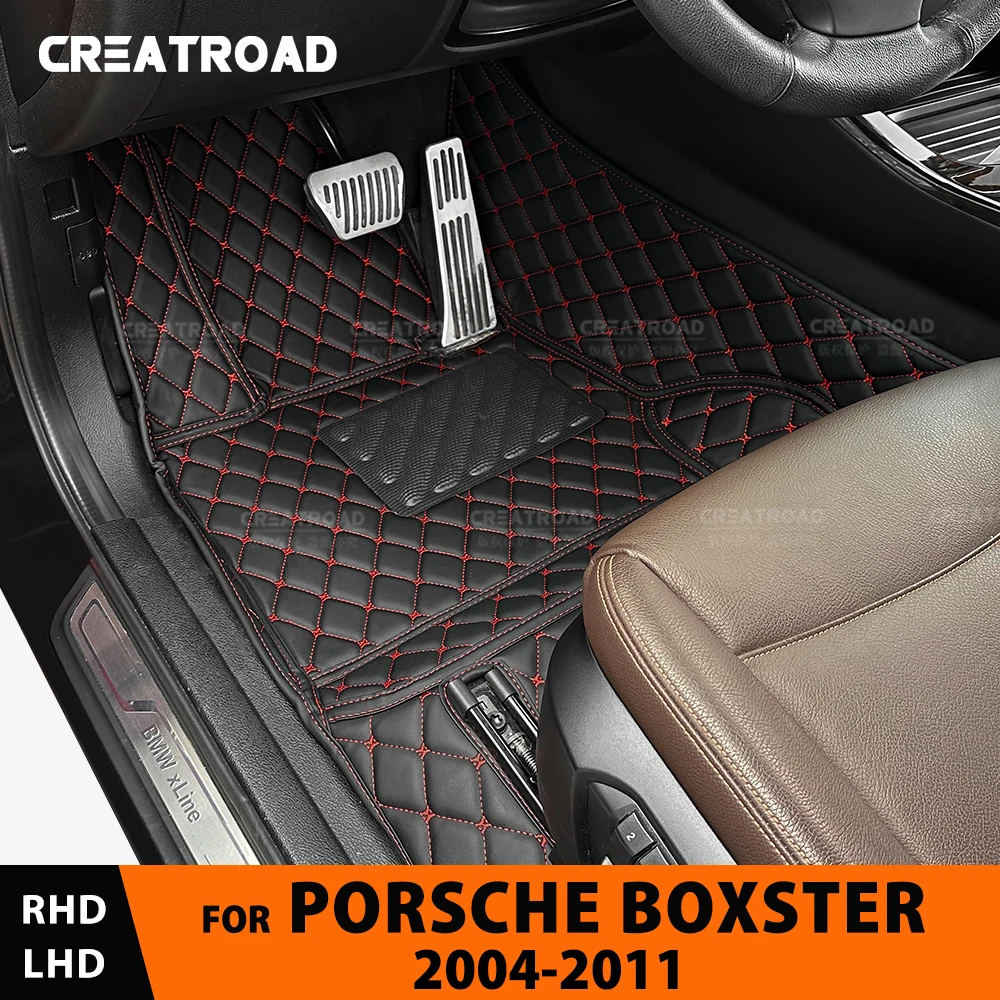 

Car Floor Mats For Porsche Boxster 2004 2005 2006 2007 2008 2009 2010 2011 Custom foot Pads automobile Interior Accessories