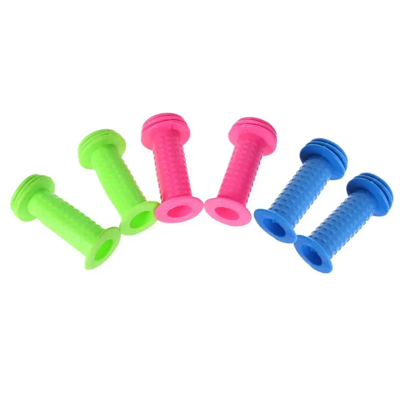 YD61 1 Pair Bicycle Grips Children Bike Tricycle Scooter Anti Slip Handlebar Rubber