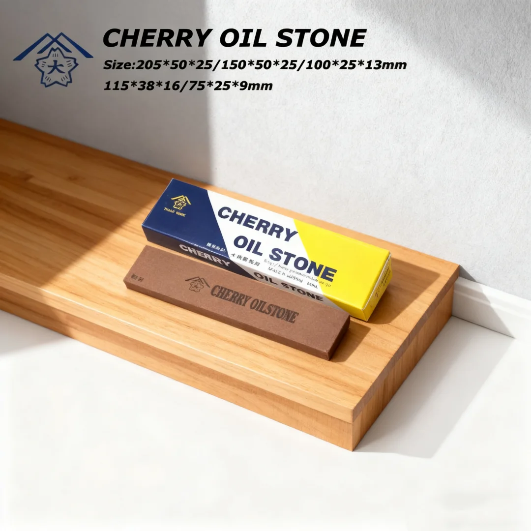 1pcs Japan CHERRY OILSTONE 205*50*25mm Yamato Mold Polishing Stone Aluminum Oxide Grinding Tool Stone 100*25*13mm Grit120~400