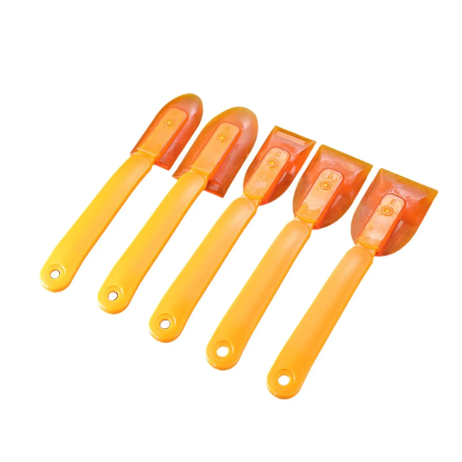 Ceramic Tile Caulking Spatulas Reusable Rubber Smoothing Tools Ergonomic Handle for Home Improvement Projects