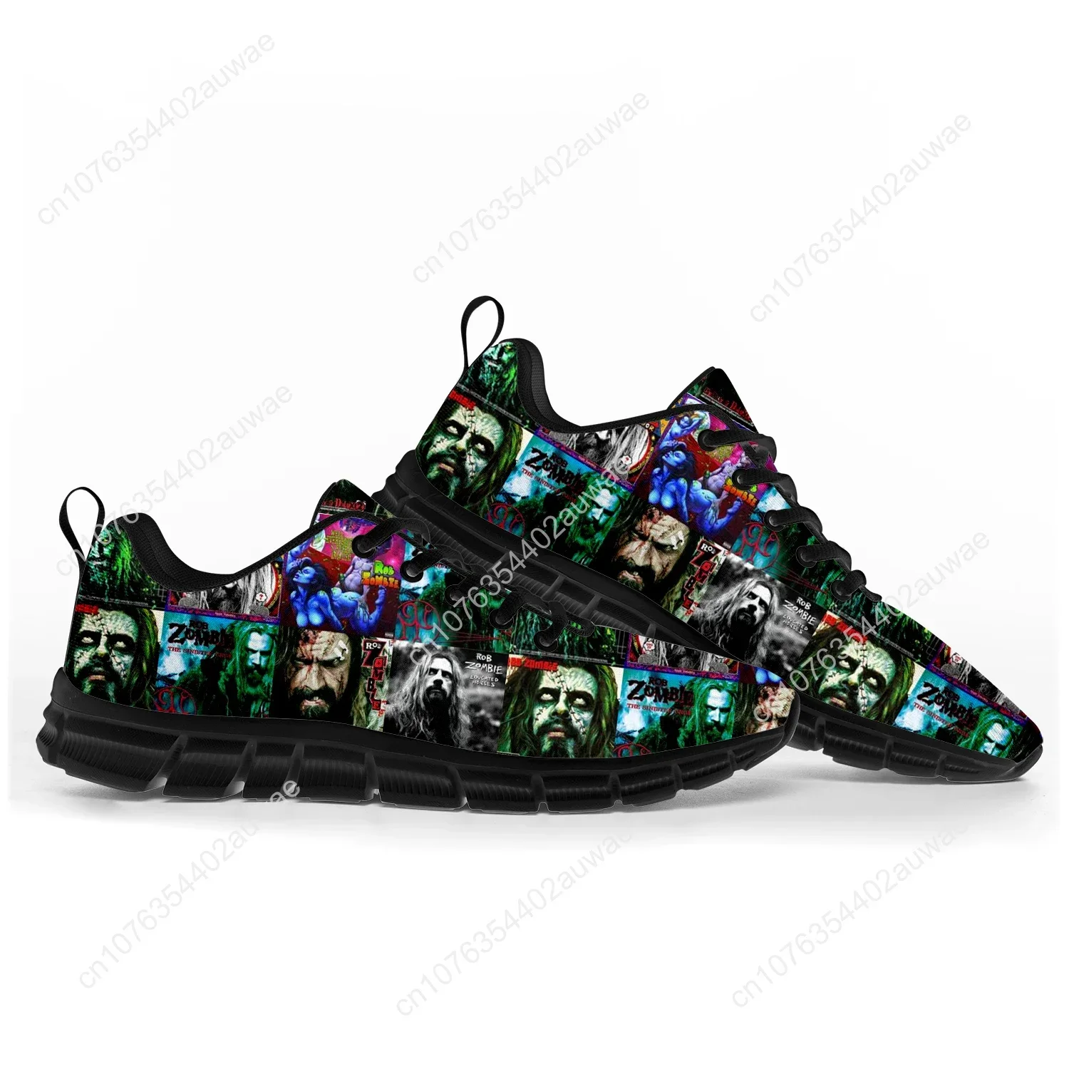 Rock Singer Rob Zombie Sports Shoes Mens Womens Teenager Kids Children Sneakers Casual Custom Shoes High Quality Couple Shoes