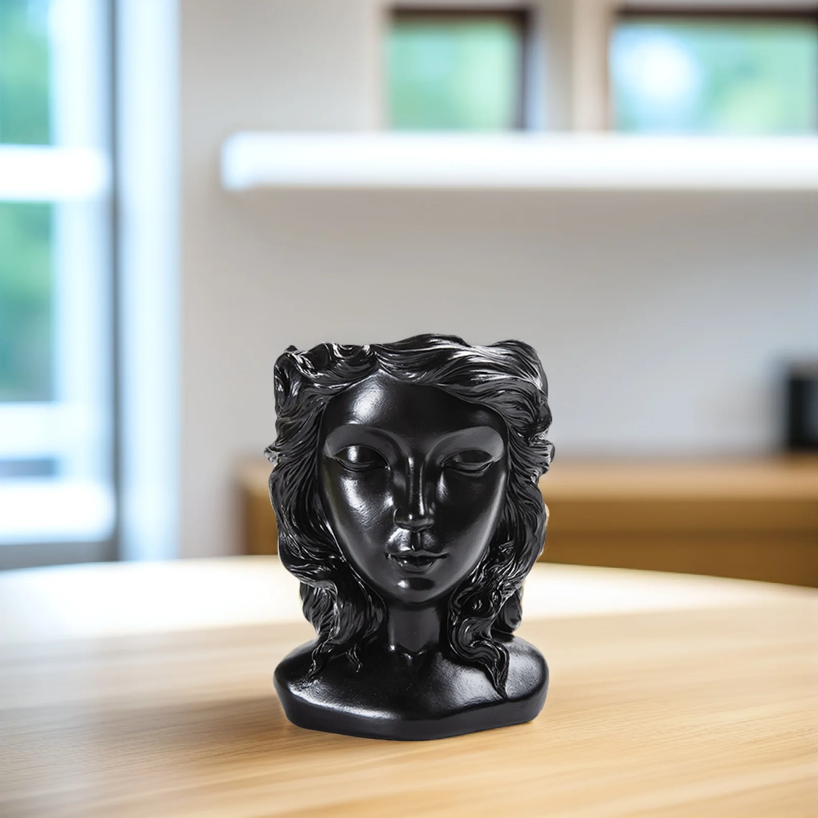 وعاء نباتات عصاري من الراتنج زارع داخلي صغير مزخرف لنباتات الصبار والمكتب المنزلي وعاء عصارة لعرض الخضرة