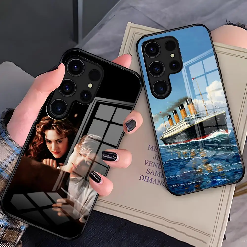 T-Titanics Movie Phone Case For Samsung S26 S25 Plus S20 S20 Plus S22 Ultra S23 FE S21 Plus S21 Ultra Glass Cover