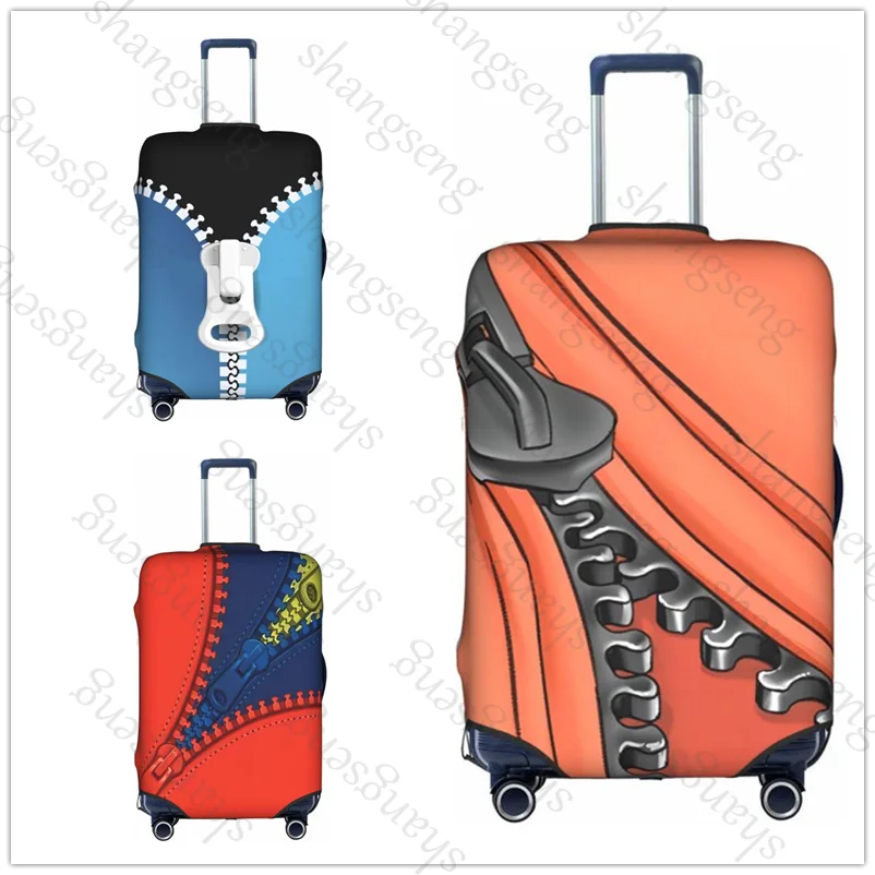 

Защитный чехол для дорожного чемодана с рисунком на молнии, чехол для чемодана, эластичная защита, моющийся чехол для багажа, 18-32 дюйма