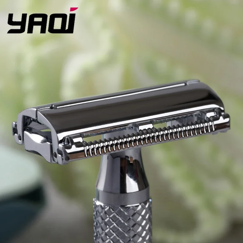 

Бритва Razor 2026 Yaqi Monarch хромированная, коллекционная, для бритья бороды, подарок для парня