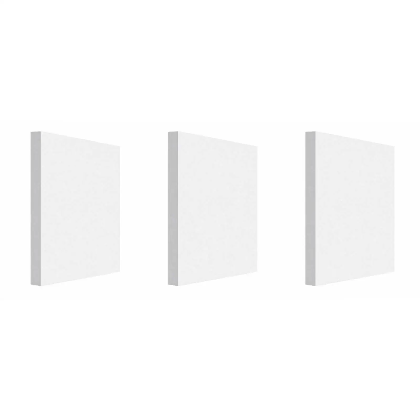 Hand Workable Craft Foam Board for Beginners and Experts White Dense Foam Sheet for School Projects Display Models and Bases