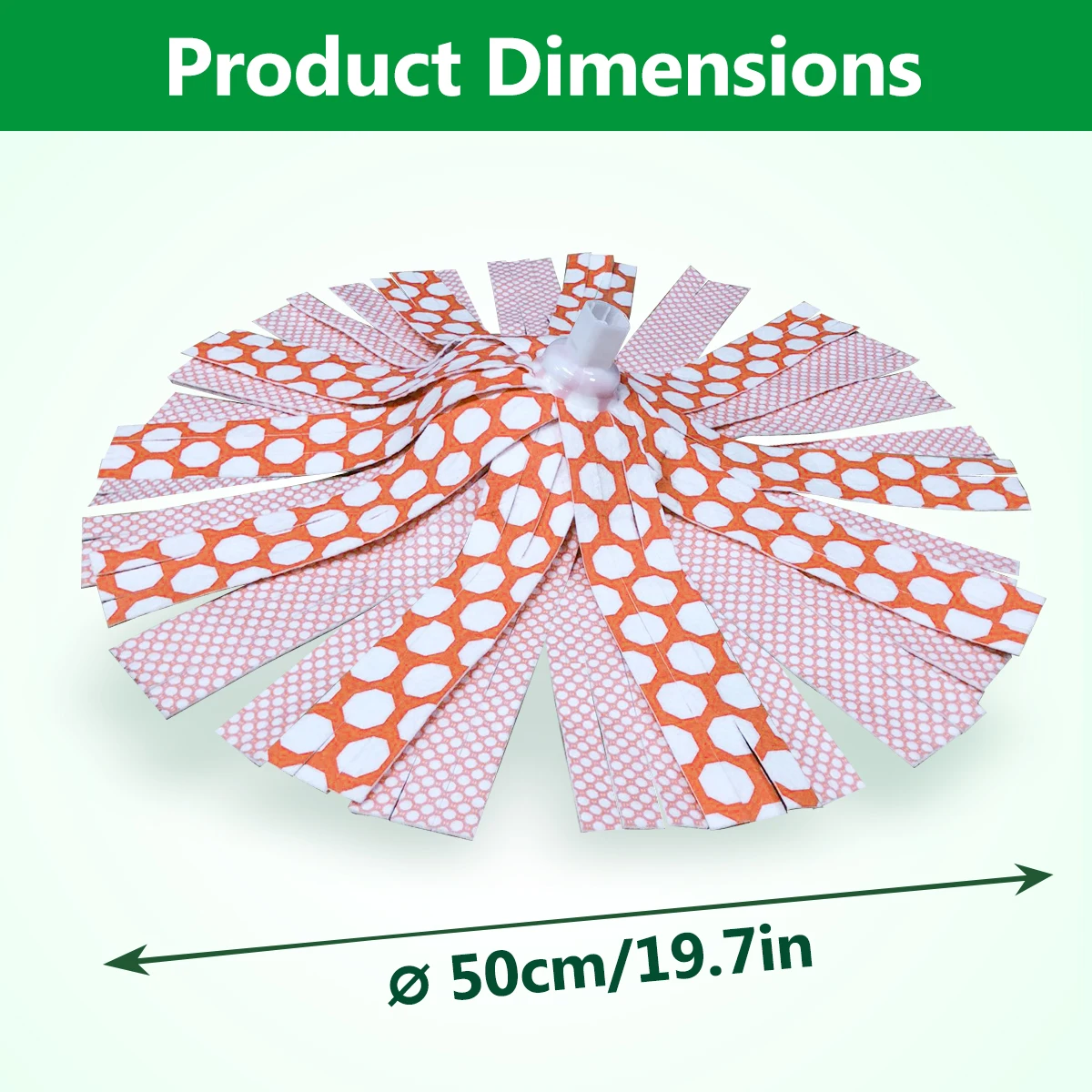 3‑Pack Microfiber Mop Heads for Libman Wonder Mop, Self‑Wringing Washable Snap‑On Refills for Tile Wood Vinyl Floors