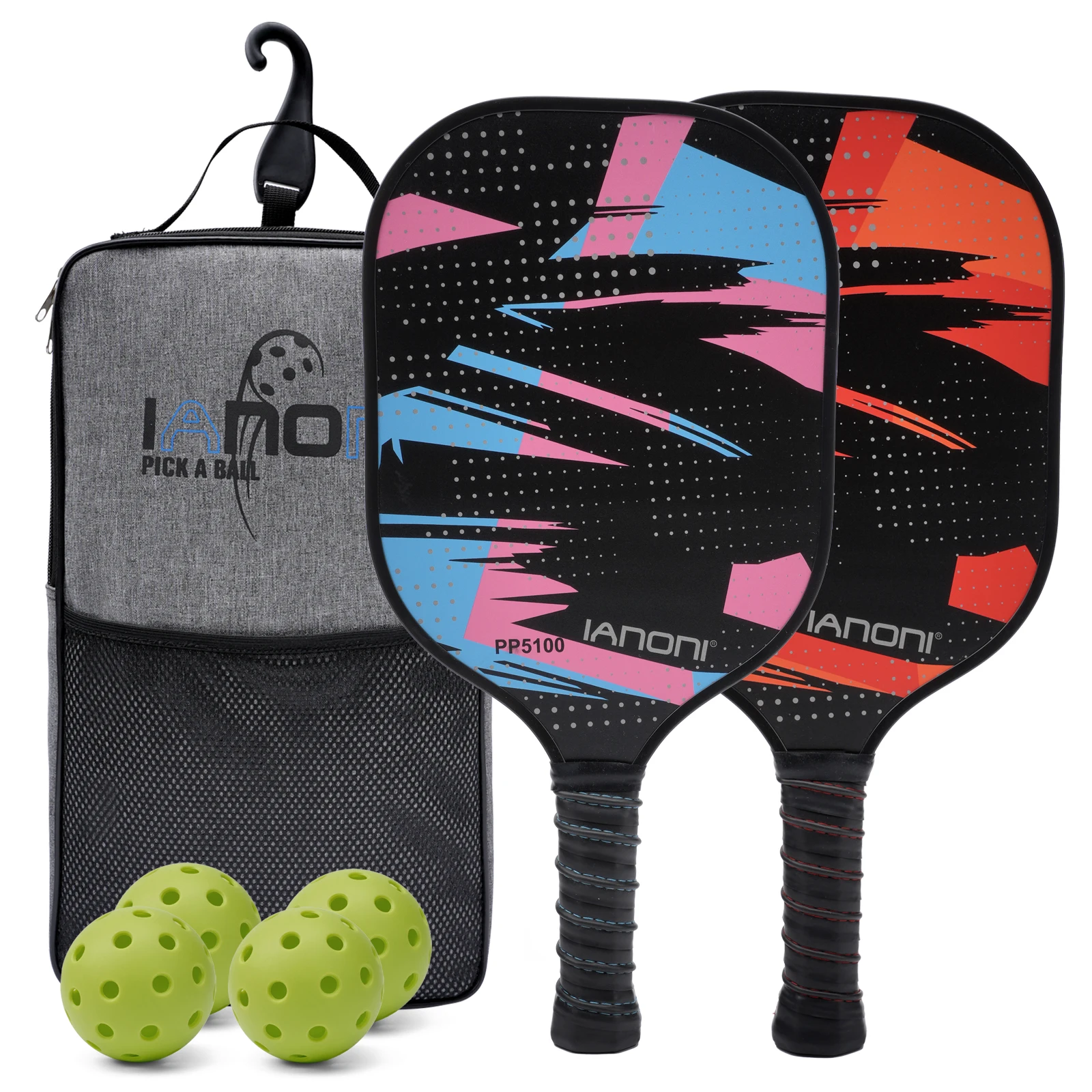 

Carbon Fiber Pickleball Paddles Set