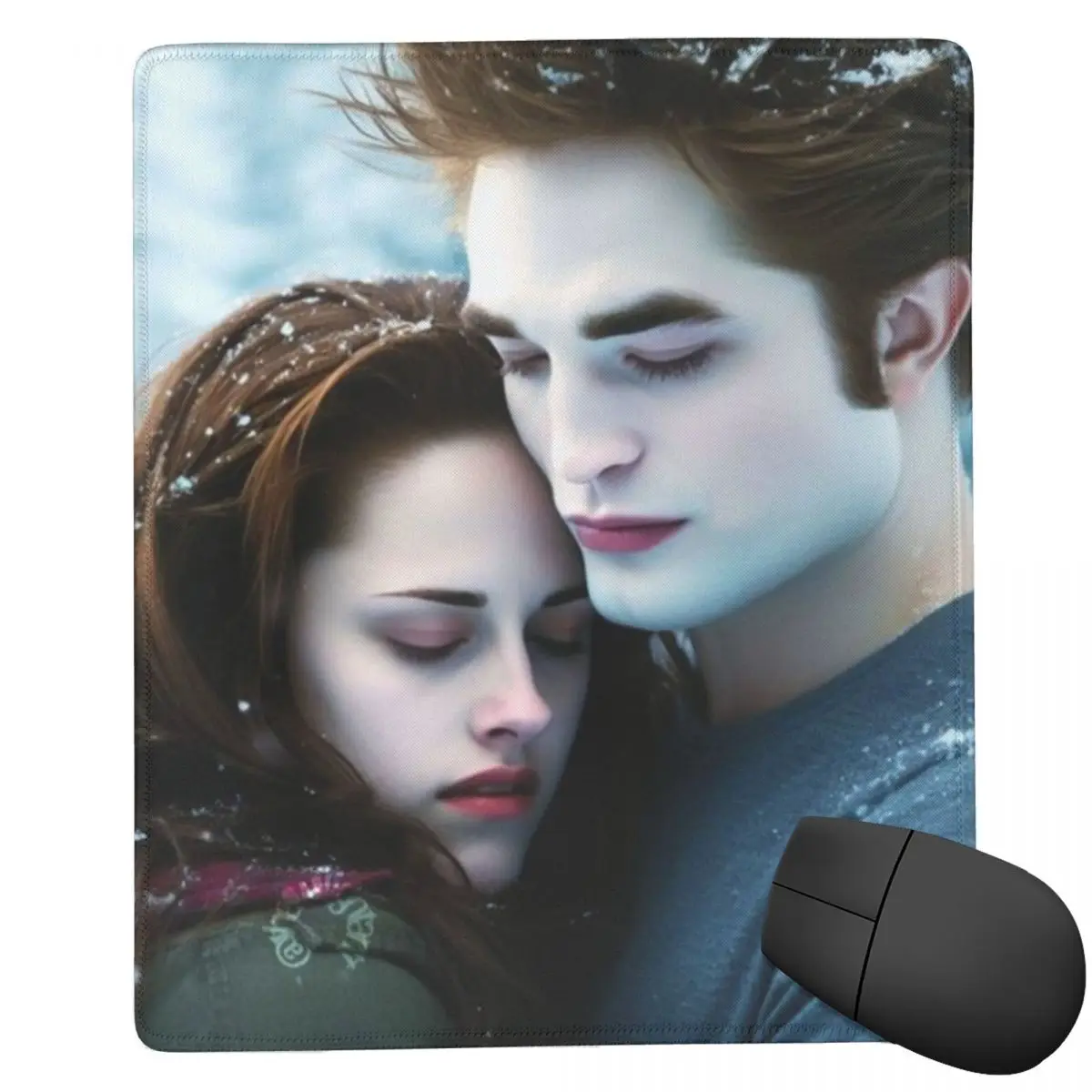 

Коврик для мыши с изображением Эдварда Каллена из саги «Сумерки», 7x9 дюймов (22x18 см), для компьютера, клавиатуры, игрового ПК, ноутбука, рабочего стола