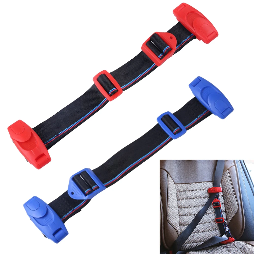 

Car Seat Safety Belt Clip Buckle Seatbelt Comfort Shoulder Neck Strap Adjuster Child Baby Kids Fixing Device Protection