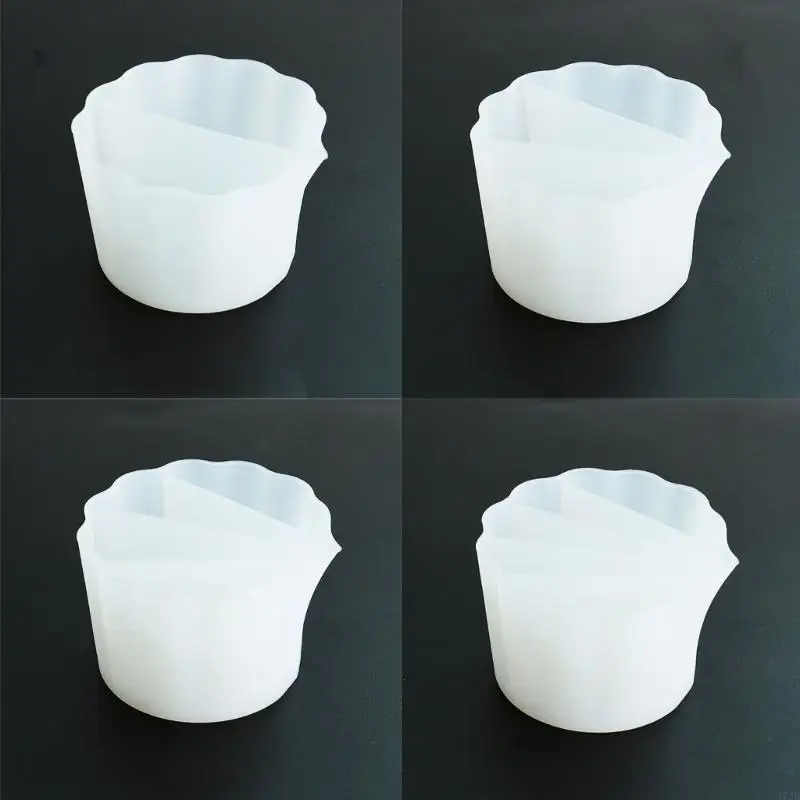 37JB Silicone Resin Mixing Cups Distribution Cups DIY UV Resin Color Mixing Cups Liquid Resin Measuring Cups Jewelry Making