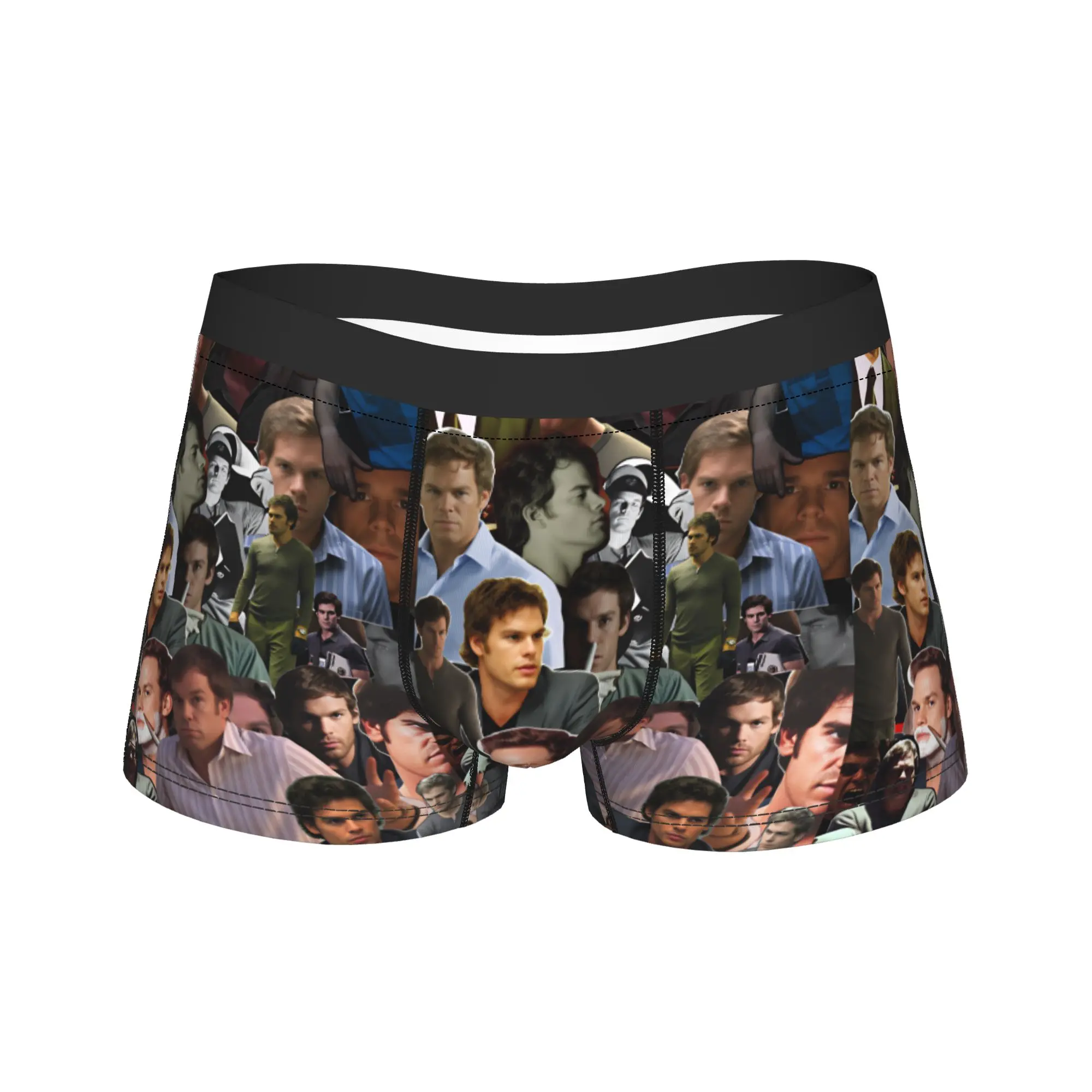 Dexter Morgan Blood Never Lies TV Show Photo   Underwear  Male Underpants Pattern Soft Trend Trunk Hot Sale Boxer Brief Big Size