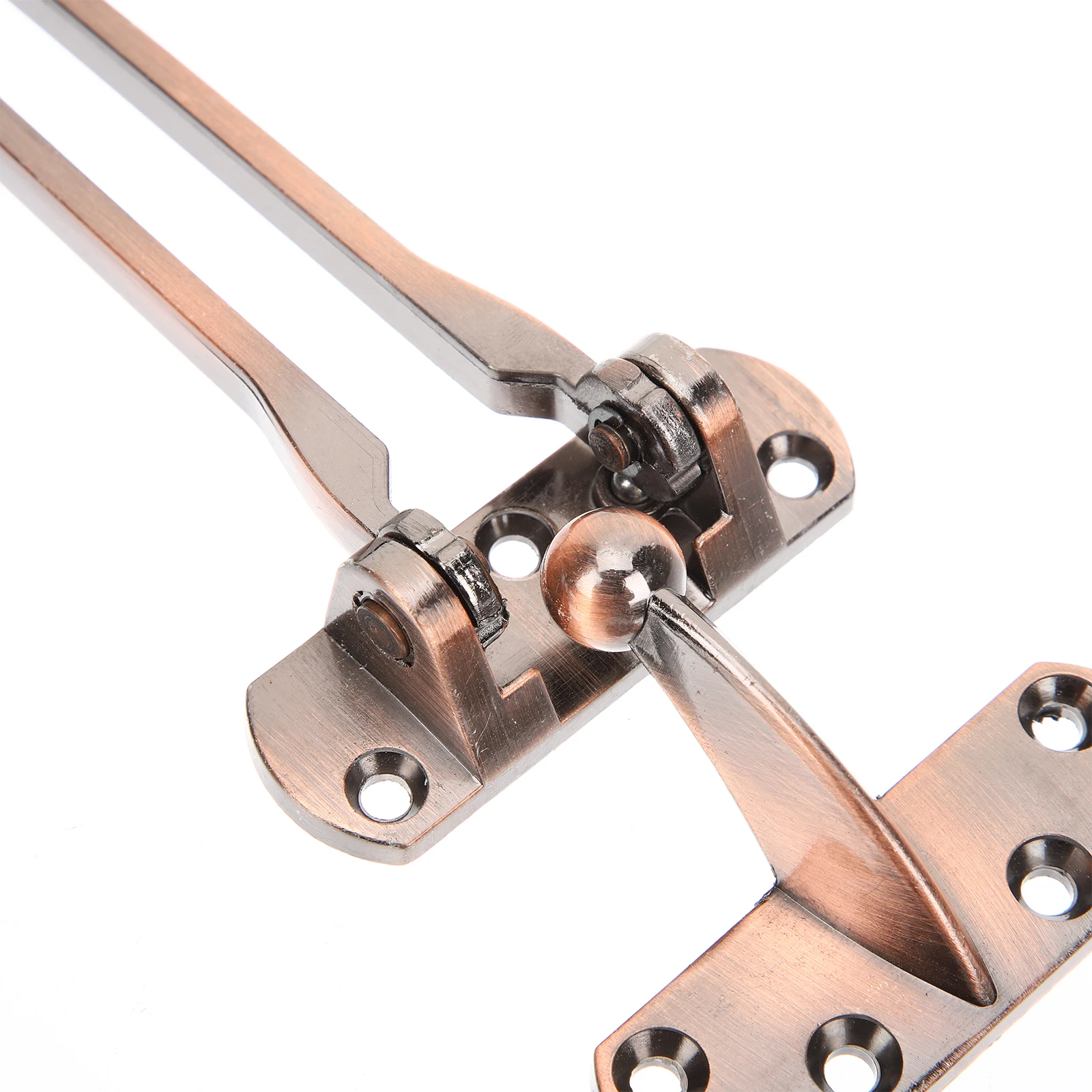 

Zinc Alloy Locks Swing Bar Latch for Hinged Doors Security Stoppers Guard Hotel Home French Door Locks Durable Anti Intrusion