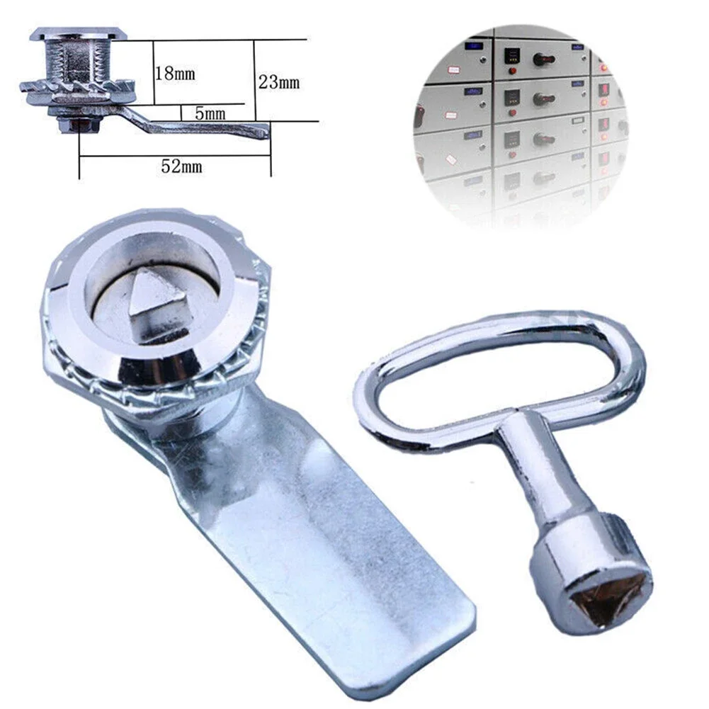 Gas Electric Meter Cam Lock Key For Door-Cabinet Box Latch MS705 Switch Cabinet Distribution Box Cabinet Hardware