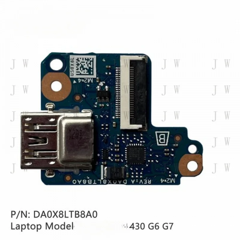 

DDZ New For HP Probook 430 435R G6 G7 USB Board Switch Button Board DA0X8LTB8A0