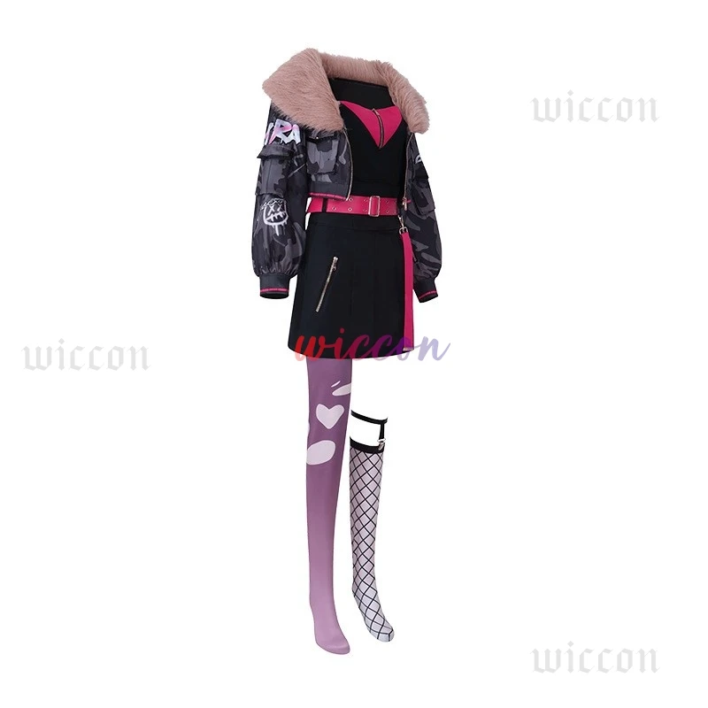 ชุดคอสเพลย์อัลตร้าซี อาซึซาวะ โโคฮานะ พร้อมวิกผม สำหรับงานปาร์ตี้ฮาโลวีน เสื้อผ้าสำหรับผู้หญิง