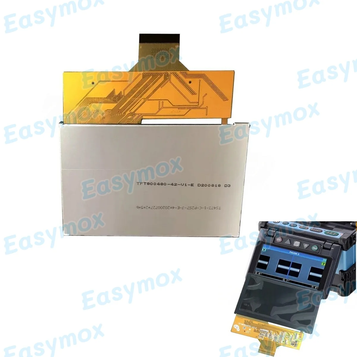 

LCD Display For Fujikura Fiber Optic Fusion Splicer FSM-70S FSM-80S FSM-62S FSM-22S FSM-19S 1FSM-9R FSM-70R TFT9K0514FPC-A3-E