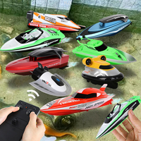 2.4G Rc Speed Boat Remote Control Ship Tub Swimming Pool Water Bath Toy for Boy Kids Children Electric Speedboat Model Submarine