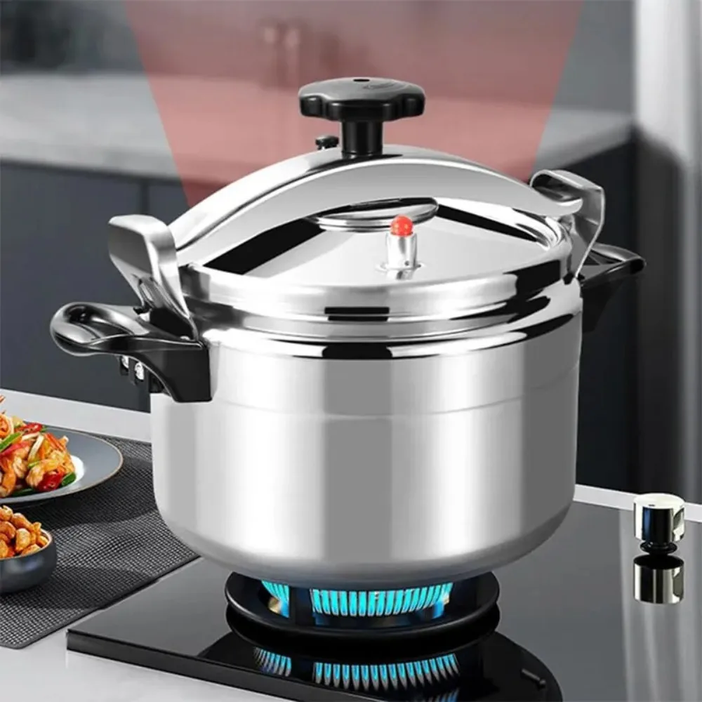 New 2.5-11L High Pressure Cooker Large Capacity Explosion-Proof Saucepan Stew Pot Uncoated Aluminum Kitchen Cooking Tool