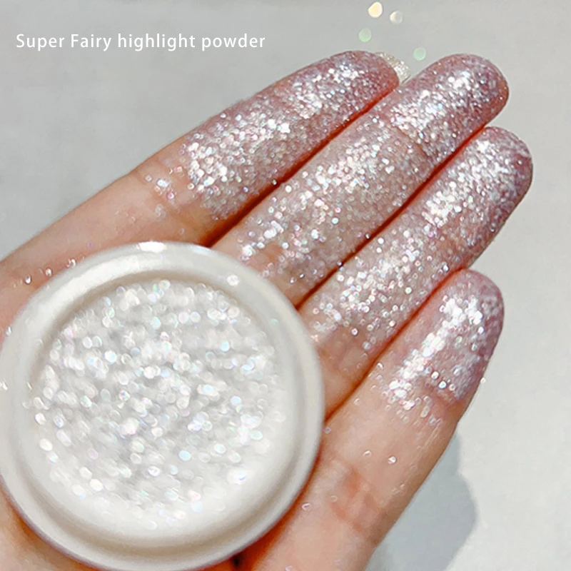 1Box Nail High Gloss Magic Mirror Sequins Nail Shining Mirror Flour Hyper Flash Sequin Nail Art Nail Decoration DIY