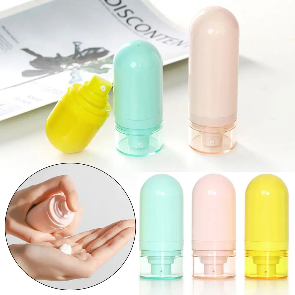 

Gel Sample Shampoo Hand Cream Shower Gel Cosmetic Container Lotion Vacuum Bottle Inverted Vacuum Empty Bottle Refillable Bottle