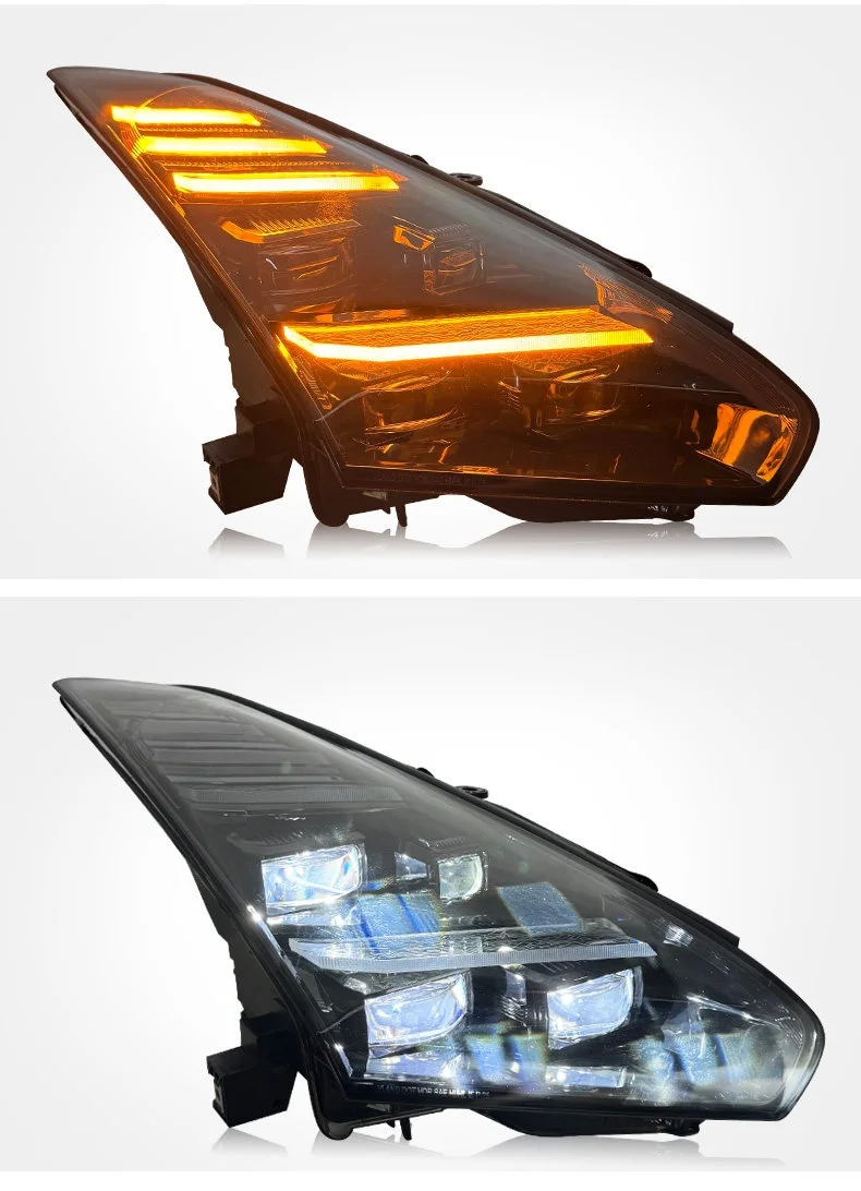 Suitable for the 7-18 GTR Headlamp Assembly R35 Modified LED Daytime Running Light Near Far Lights Tail Light Upgrade